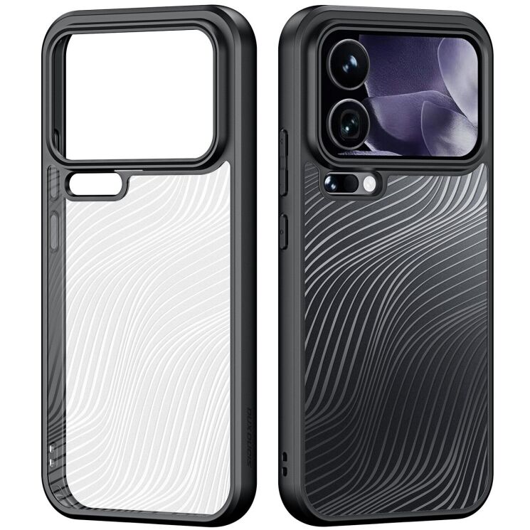 Защитный чехол (PC+TPU) DUX DUCIS Aimo Series для Xiaomi 17 Pro - Black (390700B) Защитный чехол (PC+TPU) DUX DUCIS Aimo Series для Xiaomi 17 Pro - Black: фото 2 из 9