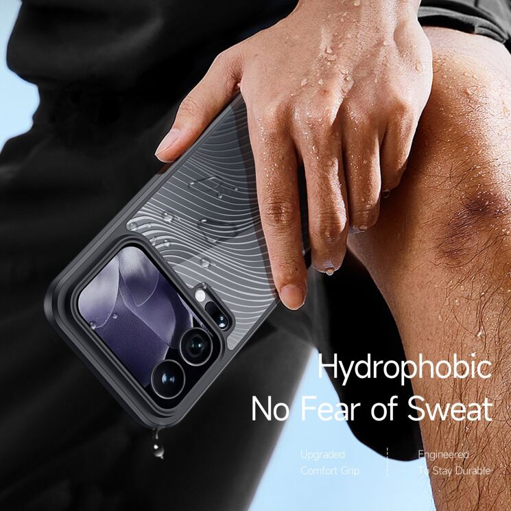 Защитный чехол (PC+TPU) DUX DUCIS Aimo Series для Xiaomi 17 Pro - Black (390700B) Защитный чехол (PC+TPU) DUX DUCIS Aimo Series для Xiaomi 17 Pro - Black: фото 6 из 9