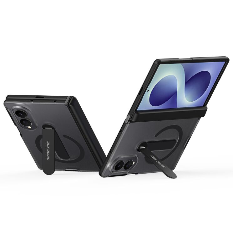 Защитный чехол Dux Ducis Horizon MagStand для Samsung Galaxy Fold 8 - Black: фото 3 из 13