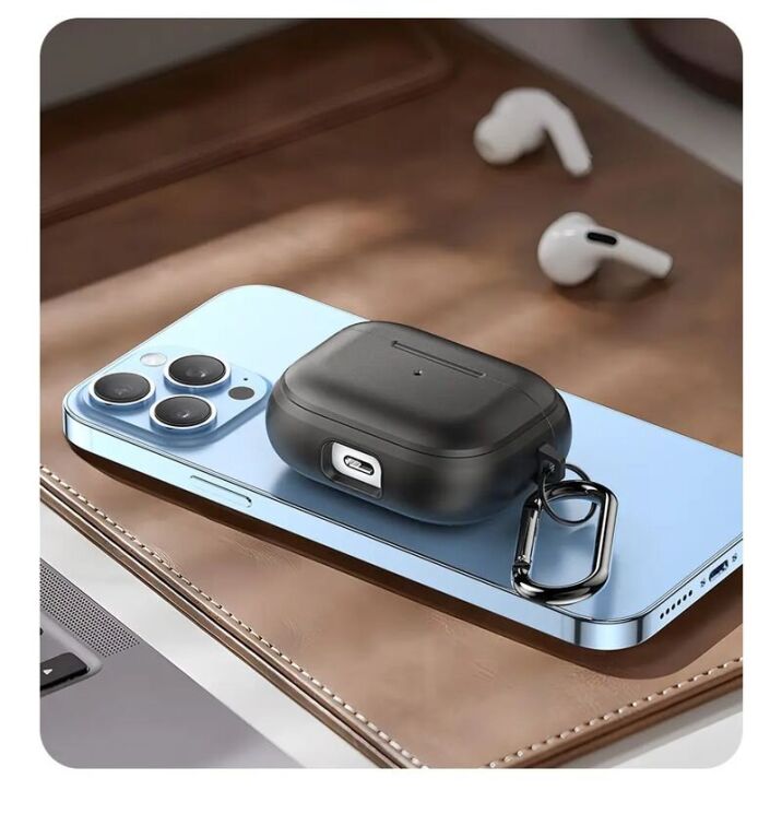 Захисний чохол DUX DUCIS PECC Series для Apple AirPods Pro 2 - Red / Black: фото 15 з 18