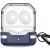 Захисний чохол DUX DUCIS SECC Series для Samsung Galaxy Buds Live / Buds Pro / Buds 2 / Buds 2 Pro / Buds FE - Dark Blue: фото 1 з 15