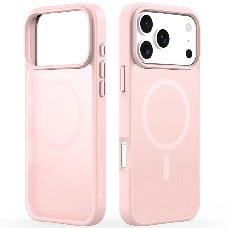 Захисний чохол DUX DUCIS Yind Series MagSafe для Apple iPhone 17 Pro Max - Light Pink: фото 2 з 10