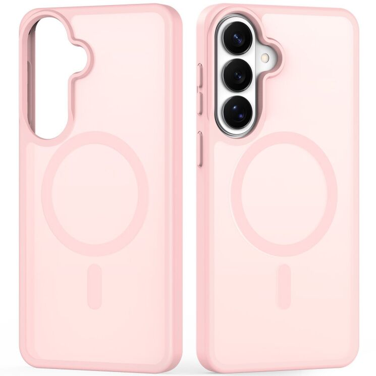 Защитный чехол DUX DUCIS Yind Series MagSafe для Samsung Galaxy S26 - Light Pink (404218LP) Защитный чехол DUX DUCIS Yind Series MagSafe для Samsung Galaxy S26 - Light Pink: фото 2 из 10