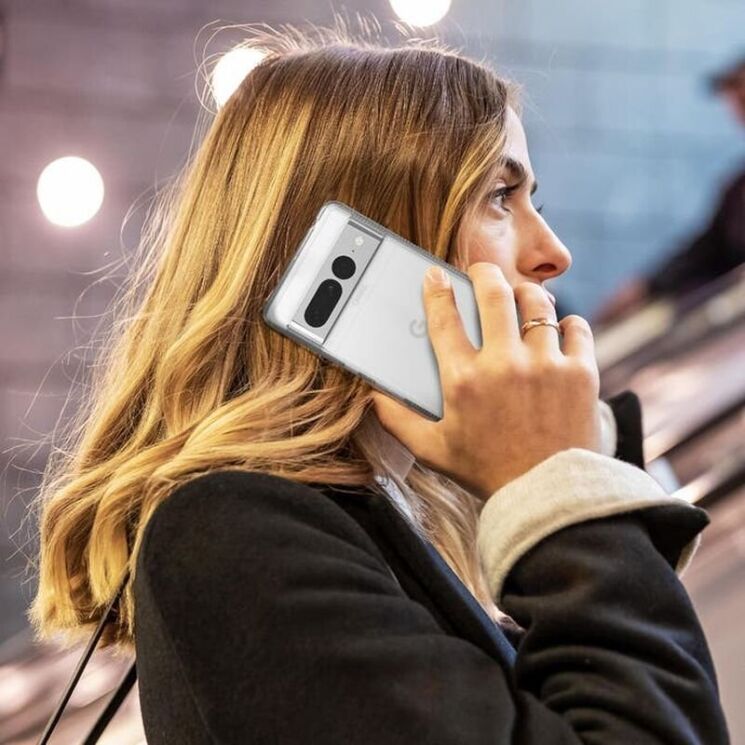 Защитный чехол Gear4 Crystal Palace для Google Pixel 7 Pro (702009720) - Clear: фото 17 из 17