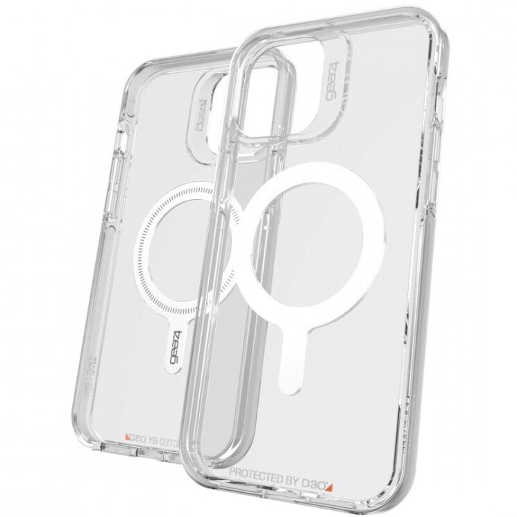 Защитный чехол Gear4 Crystal Palace Snap MagSafe для Apple iPhone 12 Pro Max (702007476) - Clear: фото 3 из 16