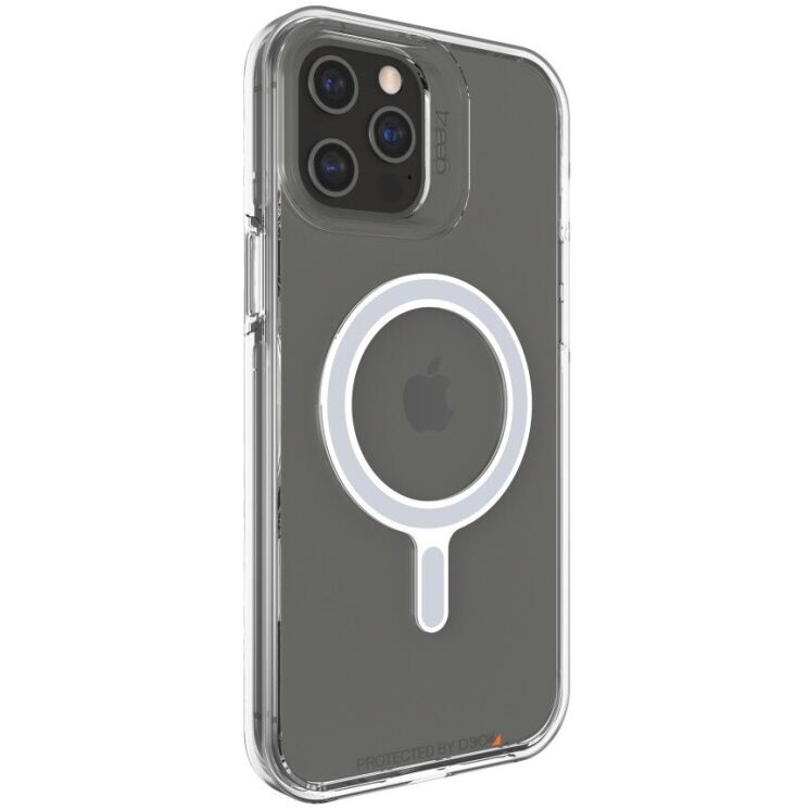 Защитный чехол Gear4 Crystal Palace Snap MagSafe для Apple iPhone 12 Pro Max (702007476) - Clear: фото 4 из 16