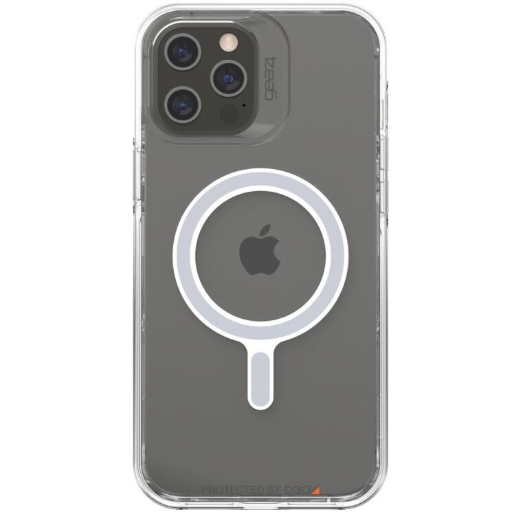 Защитный чехол Gear4 Crystal Palace Snap MagSafe для Apple iPhone 12 Pro Max (702007476) - Clear: фото 9 из 16