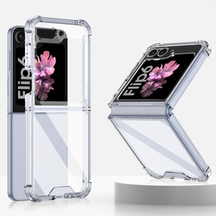 Защитный чехол GKK AirBag для Samsung Galaxy Flip 6 - Transparent: фото 1 из 7