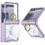 Защитный чехол GKK AirBag Mag with Ring для Samsung Galaxy Flip 7 - Light Purple: фото 1 из 8