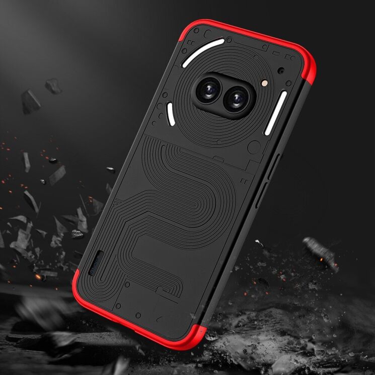 Защитный чехол GKK Double Dip Case для Nothing Phone (2a) / Phone (2a) Plus - Blue: фото 7 из 12