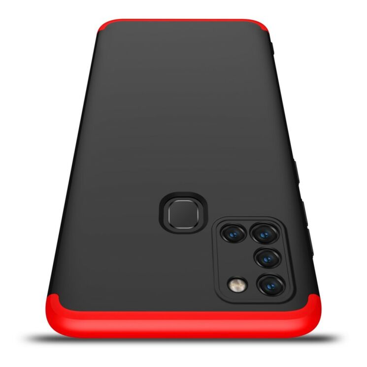 Защитный чехол GKK Double Dip Case для Samsung Galaxy A21s (A217) - Red / Black: фото 6 из 15