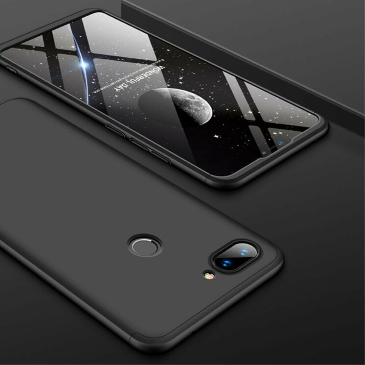 Защитный чехол GKK Double Dip Case для Xiaomi Mi 8 Lite - Black: фото 8 из 16