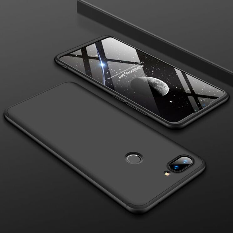 Защитный чехол GKK Double Dip Case для Xiaomi Mi 8 Lite - Black: фото 9 из 16