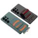 Захисний чохол GKK Leather Strap Cover для Samsung Galaxy S25 Ultra (S938) - Carbon Fiber Texture (372233C). Фото 4 з 9