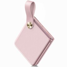 Защитный чехол GKK Strap Kickstand для Motorola Razr 50 Ultra - Pink: фото 1 из 6