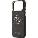 Захисний чохол Guess 4G Big 4G Classic Logo для iPhone 18 Pro / 17 Pro (GUHCP18L4GMGCGR) - Black / Gold (423743BF). Фото 5 з 7