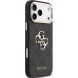 Захисний чохол Guess 4G Big 4G Classic Logo для iPhone 18 Pro / 17 Pro (GUHCP18L4GMGCGR) - Black / Gold (423743BF). Фото 3 з 7