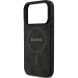 Защитный чехол Guess 4G Ring Classic Logo MagSafe для iPhone 17 Pro (GUHMP17LG4GFRK) - Black (403266B). Фото 6 из 9