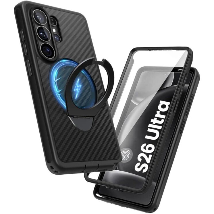 Защитный чехол i-Blason Cosmo Aramid MagSafe by Supcase для Samsung Galaxy S26 Ultra (S948) 843439160958 - Aramid: фото 2 из 10