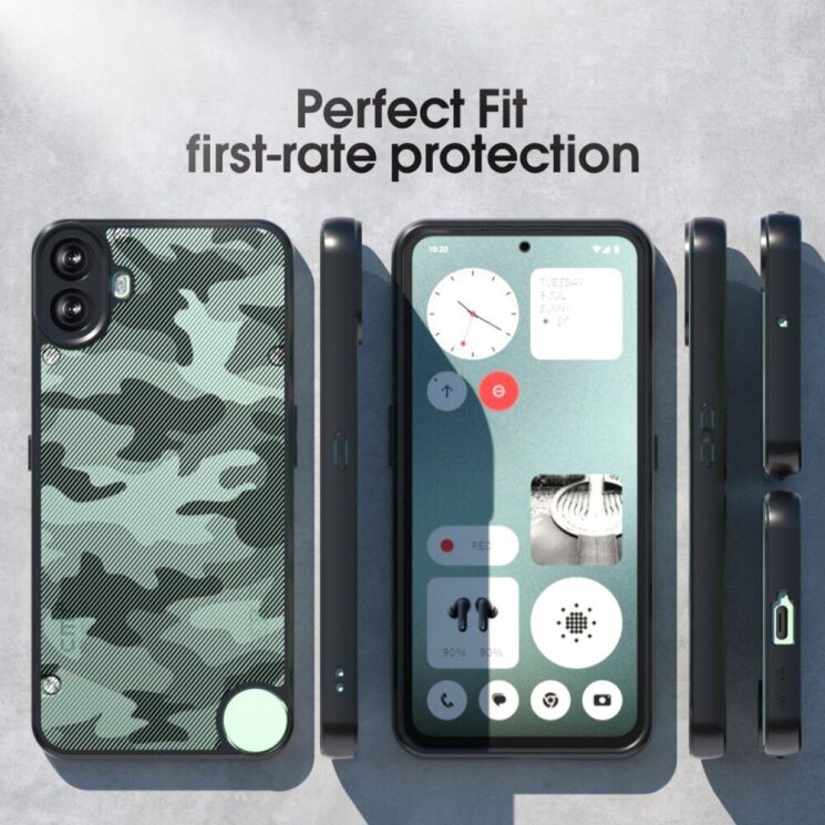 Защитный чехол IBMRS Military для Nothing CMF Phone 1 - Artistic Camouflage: фото 8 из 8