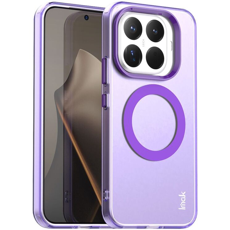 Защитный чехол IMAK Candy Series Magnetic для Xiaomi 15T Pro - Purple: фото 1 из 6