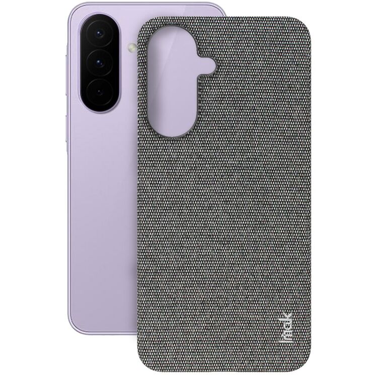 Защитный чехол IMAK Fabric Case для Samsung Galaxy A27 (A276) - Dark Grey: фото 2 из 6