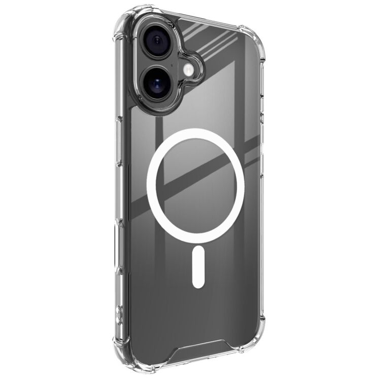 Защитный чехол IMAK Space Shield MagSafe для Apple iPhone 17 - Transparent: фото 2 из 9