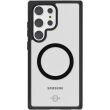 Захисний чохол ItSkins Hybrid R Solid with MagSafe для Samsung Galaxy S24 Ultra (S928) SGGB-HRSMA-PBTR - Transparent / Black (375847B)