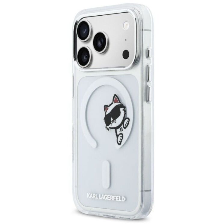 Захисний чохол Karl Lagerfeld IML Peekaboo MagSafe для iPhone 17 Pro Max (KLHMP17X6HCPSCT) - Transparent (402892T) Захисний чохол Karl Lagerfeld IML Peekaboo MagSafe для iPhone 17 Pro Max (KLHMP17X6HCPSCT) - Transparent: фото 3 з 7