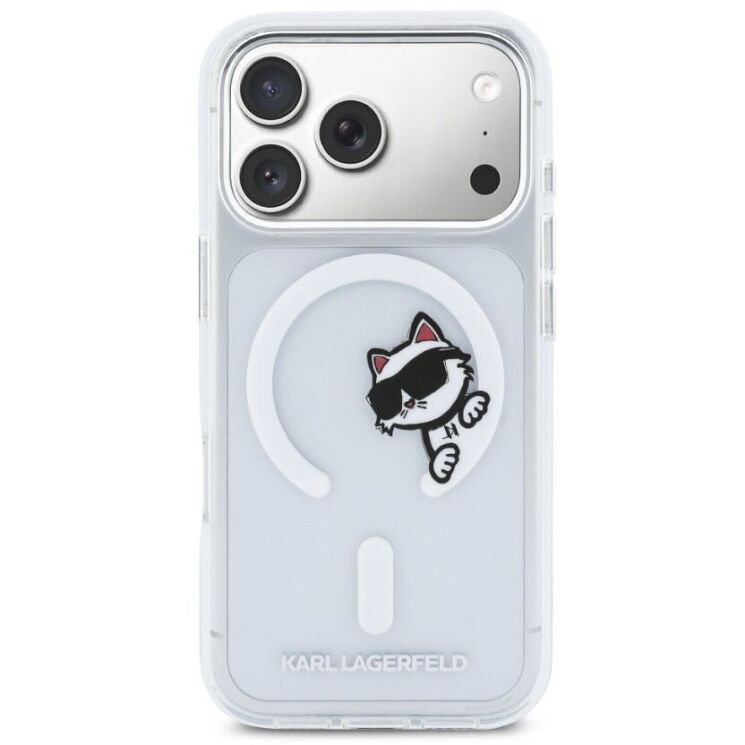Захисний чохол Karl Lagerfeld IML Peekaboo MagSafe для iPhone 17 Pro Max (KLHMP17X6HCPSCT) - Transparent (402892T) Захисний чохол Karl Lagerfeld IML Peekaboo MagSafe для iPhone 17 Pro Max (KLHMP17X6HCPSCT) - Transparent: фото 2 з 7