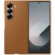 Защитный чехол Kindsuit Case для Samsung Galaxy Fold 6 (EF-VF956PACGUA) - Brown (357635A). Фото 1 из 6
