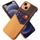 Защитный чехол KSQ Business Pocket для Apple iPhone 13 - Brown (279849Z). Фото 1 из 4