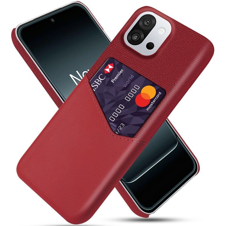 Захисний чохол KSQ Business Pocket для OnePlus 13T - Red: фото 1 з 4