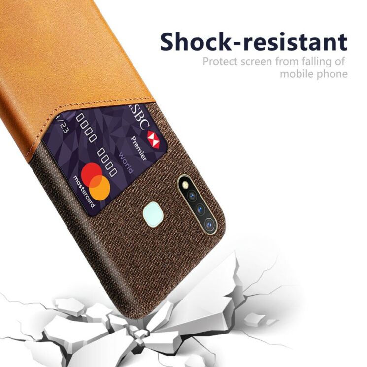 Захисний чохол KSQ Business Pocket для VIVO Y19 - Orange: фото 3 з 4
