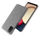 Защитный чехол KSQ Cloth Style для Samsung Galaxy A02s (A025) - Light Grey (230175LH). Фото 2 из 6