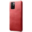 Защитный чехол KSQ Leather Cover для Xiaomi Redmi 10 / 10 (2022) / 10 Prime - Red (284762R)
