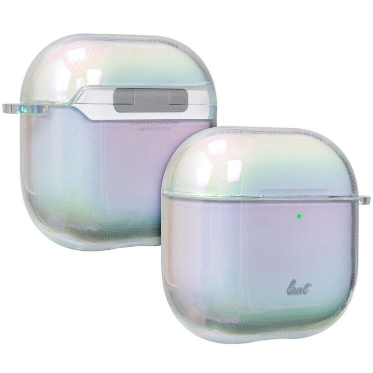 Защитный чехол Laut HOLO (FH) для Apple AirPods 4 (L_AP5_HO_W) - Pearl: фото 4 из 4