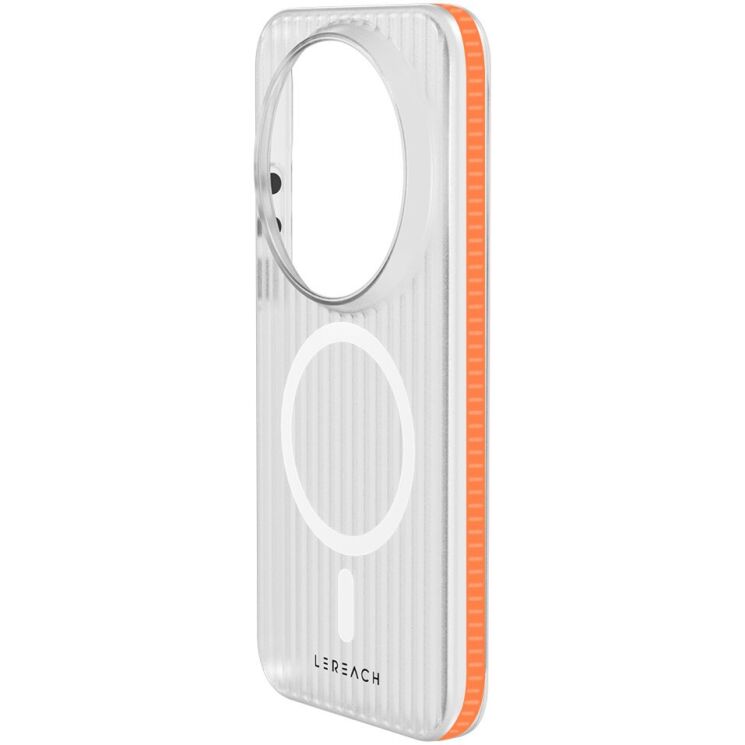 Защитный чехол LEREACH TOC Magnetic для Xiaomi 17 Ultra - Orange: фото 3 из 10