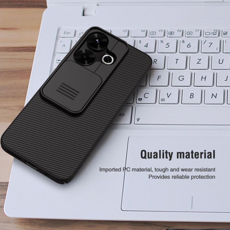 Захисний чохол NILLKIN CamShield Case для Xiaomi Redmi 13 - Black: фото 14 з 19