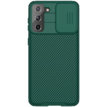Защитный чехол NILLKIN CamShield Pro для Samsung Galaxy S21 Plus - Green: фото 1 из 20