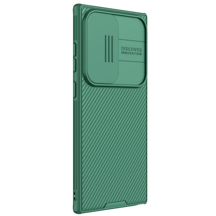 Защитный чехол NILLKIN CamShield Pro with Magnetic Attachment для Samsung Galaxy S24 Ultra - Green: фото 4 из 20