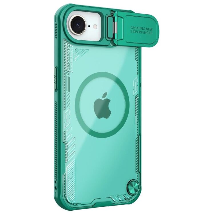 Защитный чехол NILLKIN Iceblade Prop Magnetic для Apple iPhone 16e - Green: фото 2 из 18