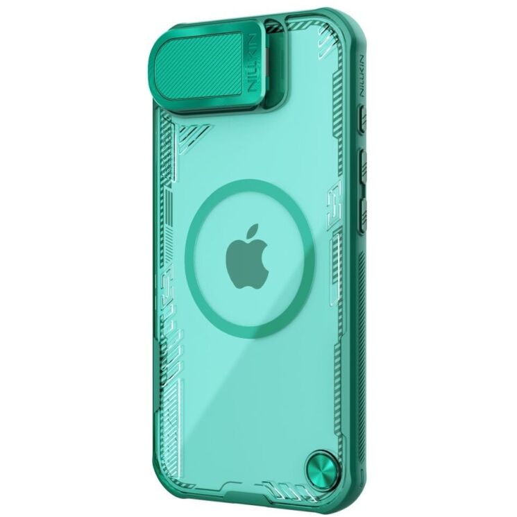 Защитный чехол NILLKIN Iceblade Prop Magnetic для Apple iPhone 16e - Green: фото 3 из 18