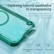 Защитный чехол NILLKIN Iceblade Prop Magnetic для Apple iPhone 16e - Green (376420G). Фото 10 из 18