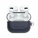 Защитный чехол QIALINO Leather Style для Apple AirPods Pro - Blue (263213L). Фото 5 из 16