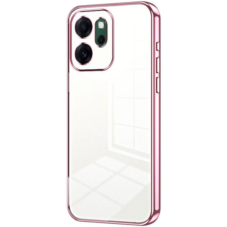 Захисний чохол Reframe Electroplating Frame для OPPO Reno 14 F/FS - Pink: фото 1 з 7