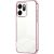 Защитный чехол Reframe Electroplating Frame для OPPO Reno 14 F/FS - Pink: фото 1 из 7