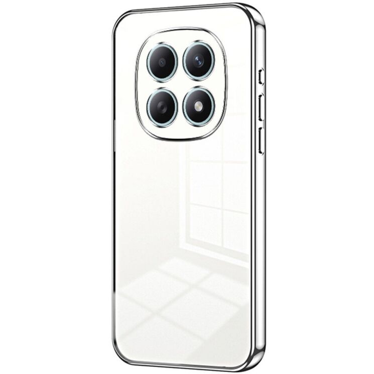 Захисний чохол Reframe Electroplating Frame для Xiaomi Redmi Note 15 5G / Poco M8 5G - Silver: фото 1 з 8