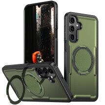 Захисний чохол Reframe Grip MagSafe для Samsung Galaxy A16 (A165) - Green: фото 1 з 6