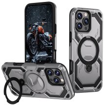 Защитный чехол Reframe Hybrid Magnetic для iPhone 16 Pro Max - Grey: фото 1 из 7